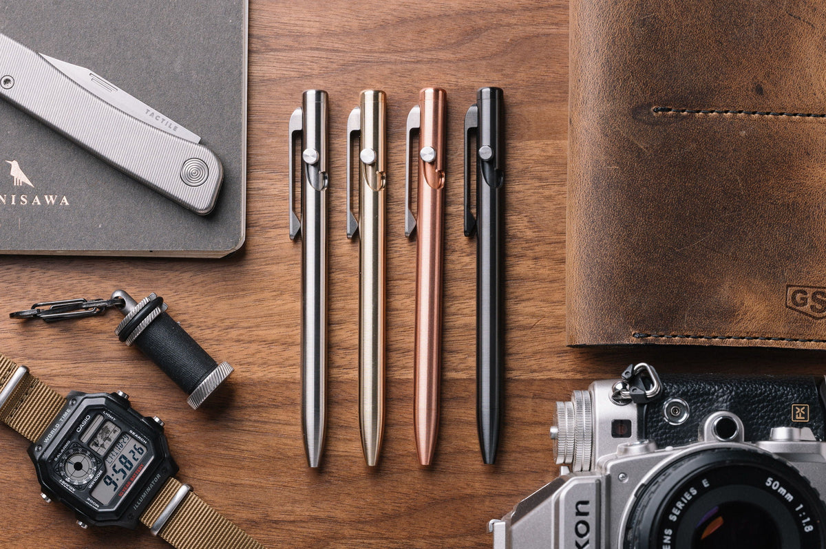 Tactile Turn - Slim Bolt Action Pen (Copper) – KOHEZI