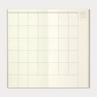 Travelers’s Company - 017 Free Diary (Monthly Refill)-KOHEZI