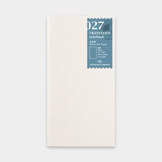 TRAVELER'S COMPANY - 027 Watercolor Paper Refill TRAVELER'S notebook-KOHEZI