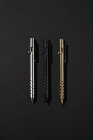 Inventery - Bolt Action Pen V.02 "The Silencer" (Onyx)