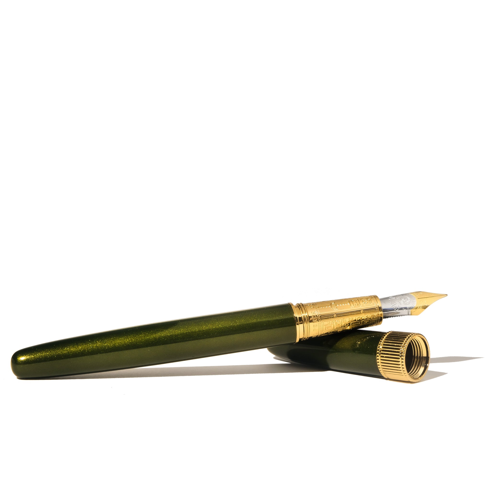 Ferris Wheel Press - The Joule Fountain Pen (Juniper Moss)