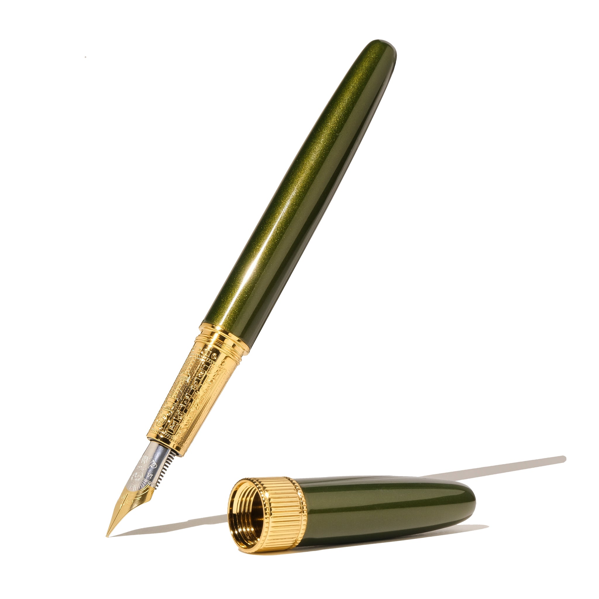 Ferris Wheel Press - The Joule Fountain Pen (Juniper Moss)