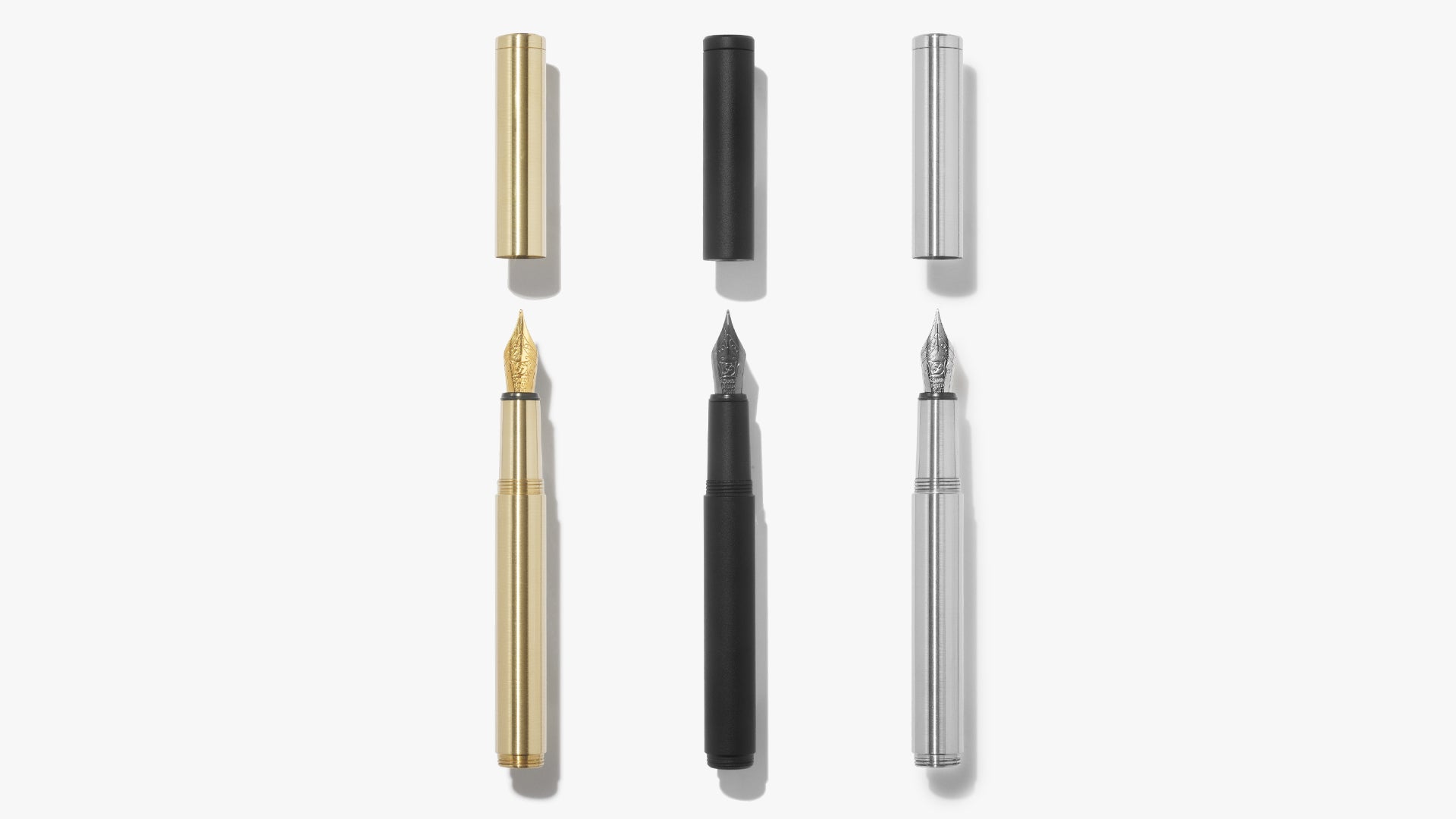 Inventery - Pocket Fountain Pen V.02 (Brass)