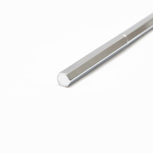 YSTUDIO - Classic Revolve Ballpoint Pen Slim (Shiny Silver)