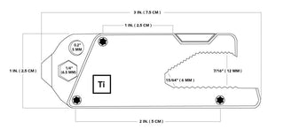 Big Idea Design - Titanium Pocket Tool-KOHEZI