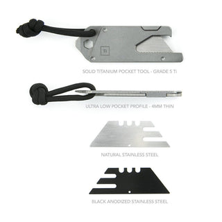 Big Idea Design - Titanium Pocket Tool-KOHEZI