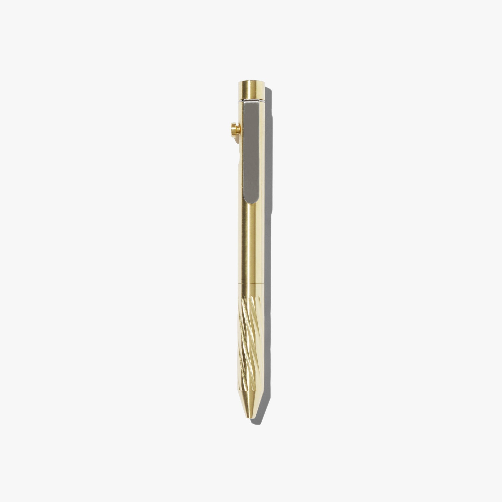 Inventery - Bolt Action Pen V.02 "The Twister" (Brass)