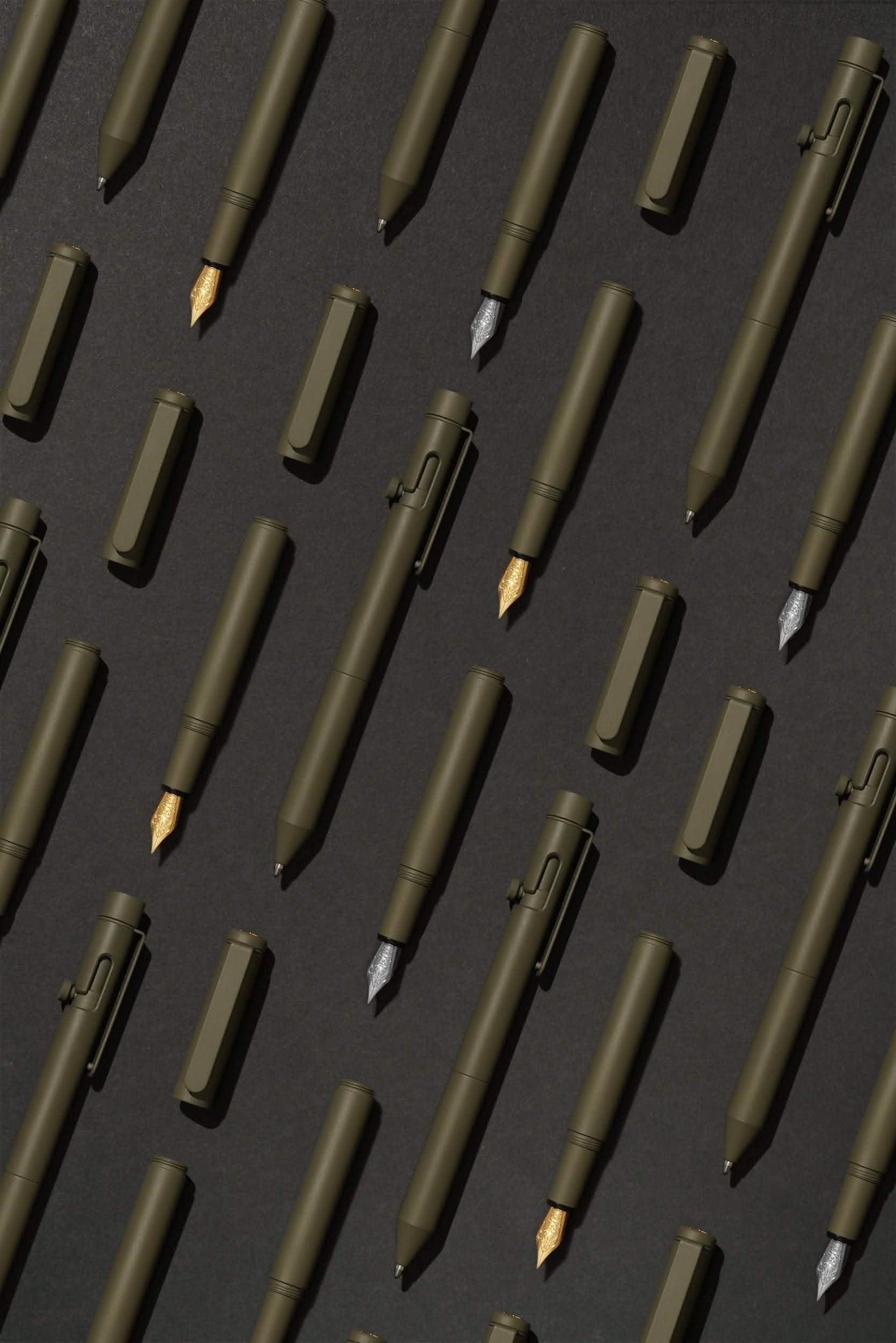 Inventery - Bolt Action Pen V.02 (OD Green)