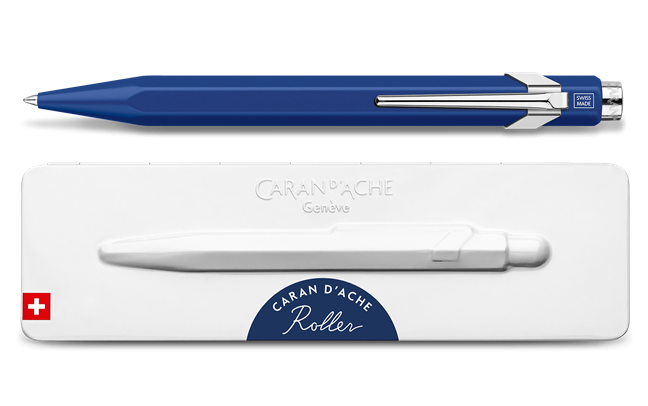 Caran d'Ache - Roller Pen 849™, Blue with etui