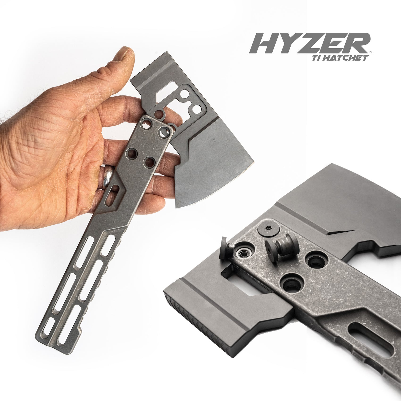 Exceed Designs - HYZER Titanium Hatchet