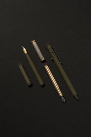 Inventery - Pocket Fountain Pen V.02 (OD Green)