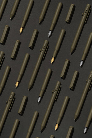 Inventery - Pocket Fountain Pen V.02 (OD Green)