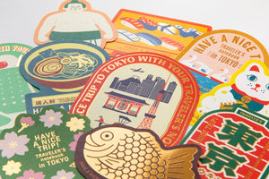 TRAVELER'S COMPANY - TRAVELER'S Sticker Set (Tokyo Edition)