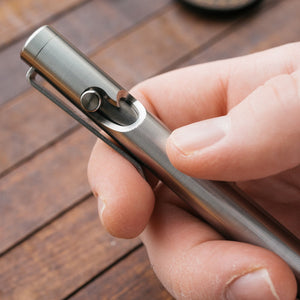 Tactile Turn - Thick Titanium Bolt Action Pen