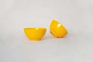 Veark - Lot de 6 bols tout usage (jaune)