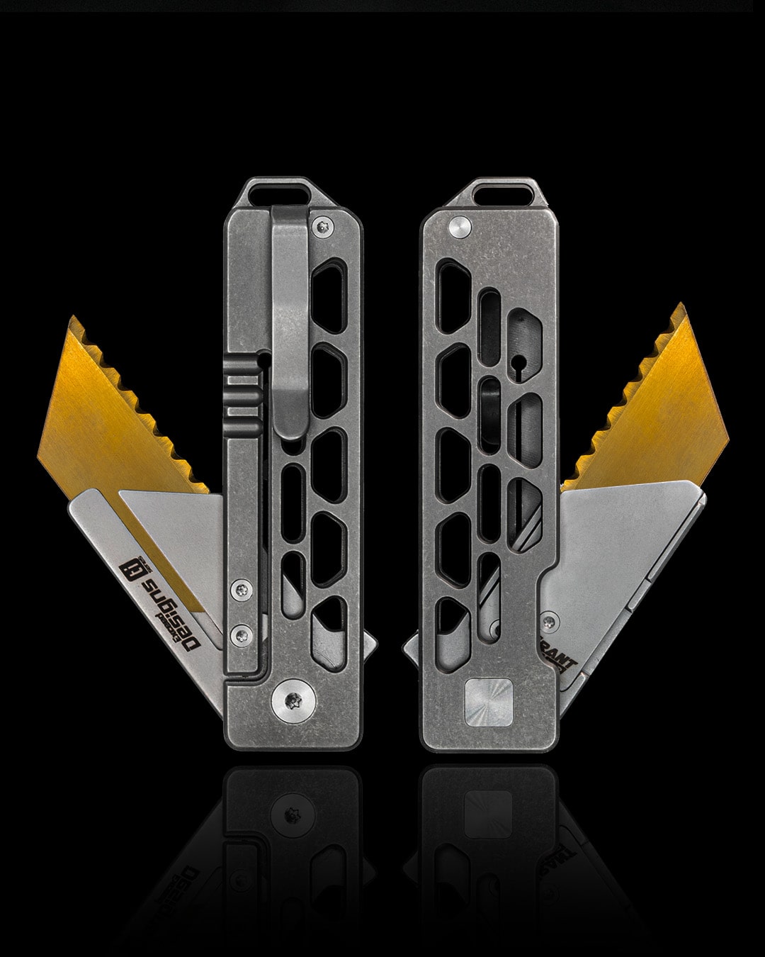 Exceed Designs - TiRant RAZOR V3 Utility Knife