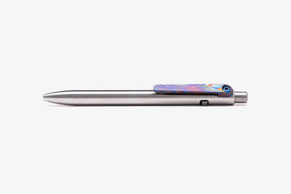 Tactile Turn - Slim Side Click Pen (Titanium)-KOHEZI