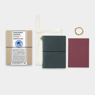 Traveler’s Company - Notebook Blue (Passport Size)-KOHEZI