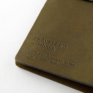 Traveler’s Company - Notebook Olive (Passport Size)-KOHEZI