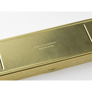 Traveler's Company - Pen Case (Solid Brass)-KOHEZI