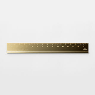 Traveler's Company - Ruler (Brass)-KOHEZI