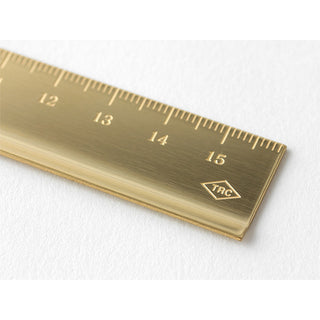 Traveler's Company - Ruler (Brass)-KOHEZI