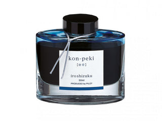 Pilot Iroshizuku - Kon-Peki Blue Ink (Shades of Blue)-KOHEZI