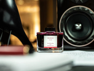 Pilot Iroshizuku - Momiji Red Ink (Shades of Pink)-KOHEZI