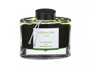 Pilot Iroshizuku - Chiku-Rin Green Ink (Shades of Green)-KOHEZI