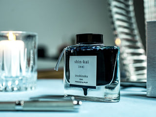 Pilot Iroshizuku - Shin-Kai Blue Ink (Shades of Blue)-KOHEZI