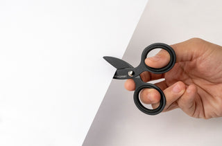 TOOLS to LIVEBY - Scissors 3" (Black)-KOHEZI