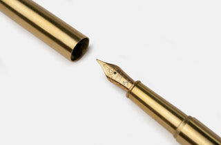 TOOLS to LIVEBY - Fountain Pen (Brass)-KOHEZI