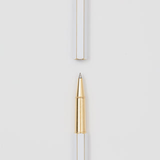 Ystudio - Classic Revolve Rollerball Pen (White)-KOHEZI