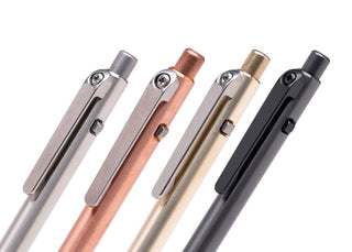 Tactile Turn - Slim Side Click Pen (Copper)-KOHEZI