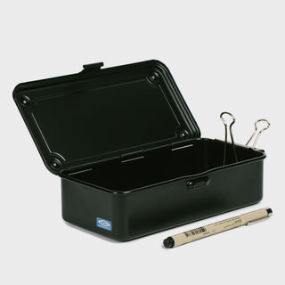 Toyo Steel - Trunk Shape Toolbox T-190 BK (Black)-KOHEZI