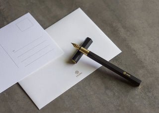 Ystudio - Resin Fountain Pen (Black)-KOHEZI