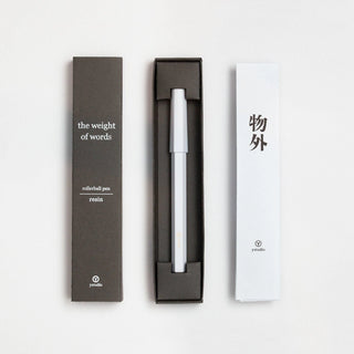 Ystudio - Resin Rollerball Pen (Black)-KOHEZI