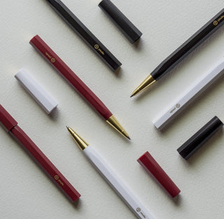 Ystudio - Resin Rollerball Pen (Red)-KOHEZI