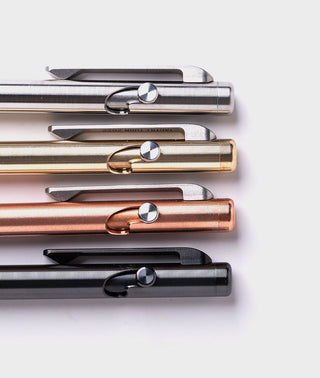 Tactile Turn - Slim Bolt Action Pen (Copper)-KOHEZI