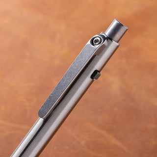 Tactile Turn - Side Click Pen (Titanium)-KOHEZI